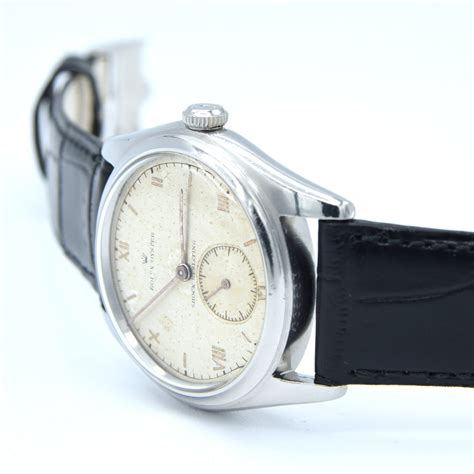 1944 rolex oyster crwon|Rolex Oyster with black dial, steel 1944 .